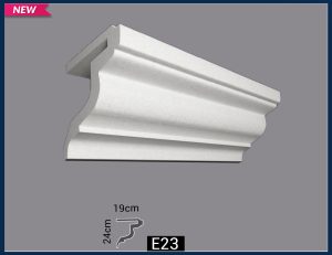 كرانيش خارجي فيوتك-(E23)-مقاسات العود : 19*24*240 cm